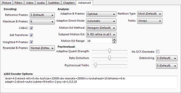 Handbrake Tutorial Part 2: x264 Advanced Encoding & Compression Settings  Guide