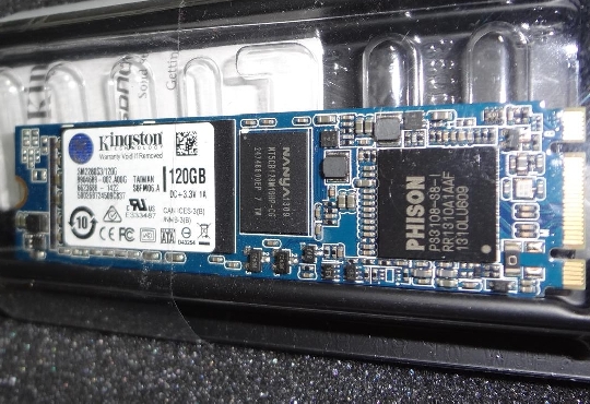 Kingston M.2 Sata SM2280S3 120GB SSD Review