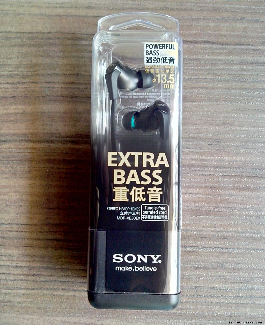 Sony MDR XB30EX Headphone review