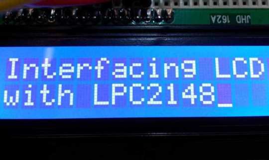 Interfacing 16X2 LCD with LPC2148 tutorial